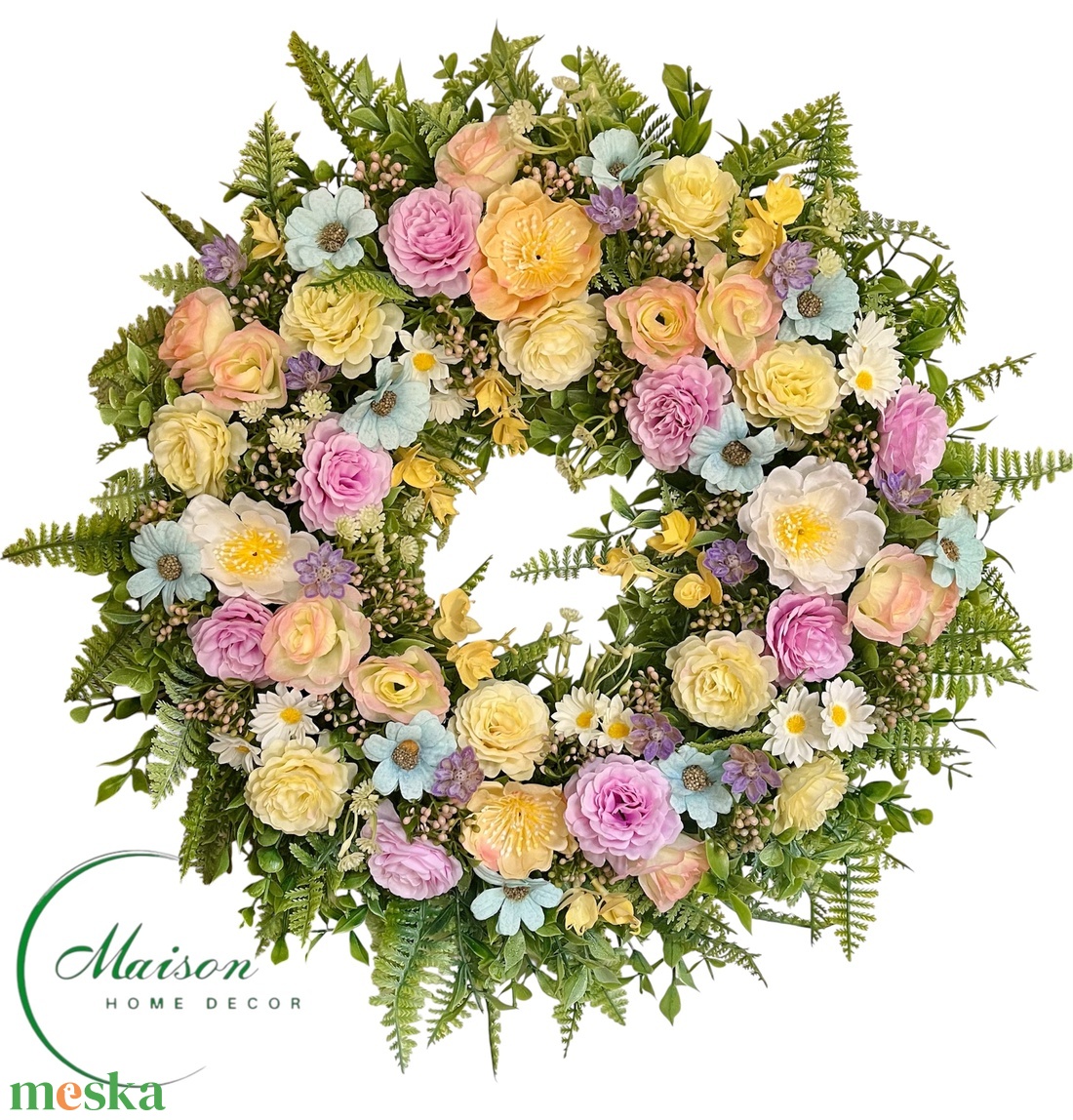 Elegáns ajtódísz, kopogtató - otthon & életmód - dekoráció - ajtó- és ablak dekoráció - ajtódísz & kopogtató - Meska.hu