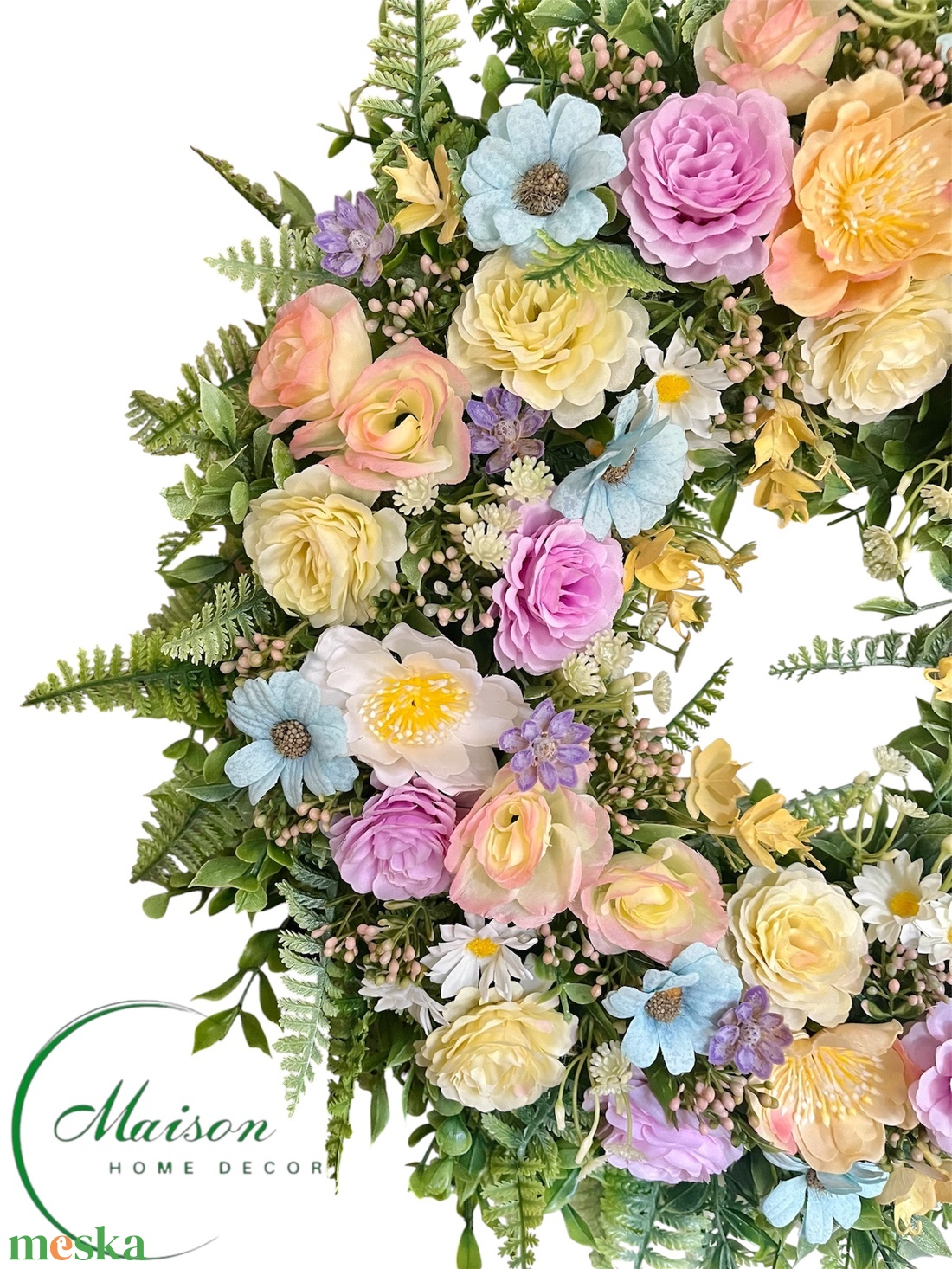 Elegáns ajtódísz, kopogtató - otthon & életmód - dekoráció - ajtó- és ablak dekoráció - ajtódísz & kopogtató - Meska.hu