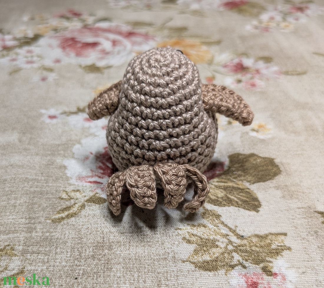 Horgolt amigurumi kisveréb  - játék & sport - plüssállat & játékfigura - madár - Meska.hu