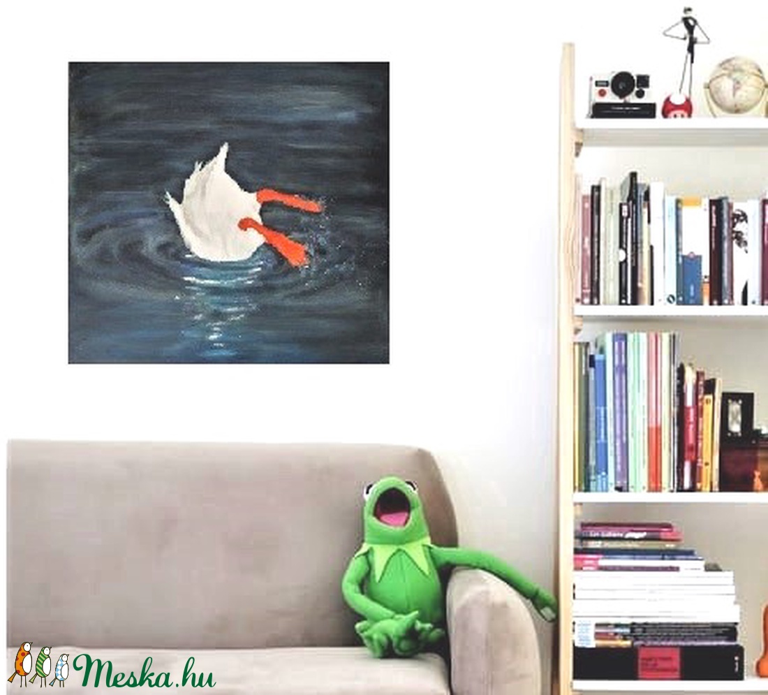 Foglalva! Kacsa festmény 50 x 50 cm - művészet - festmény - akril - Meska.hu Foglalva! Kacsa festmény 50 x 50 cm - művészet - festmény - akril - Meska.hu