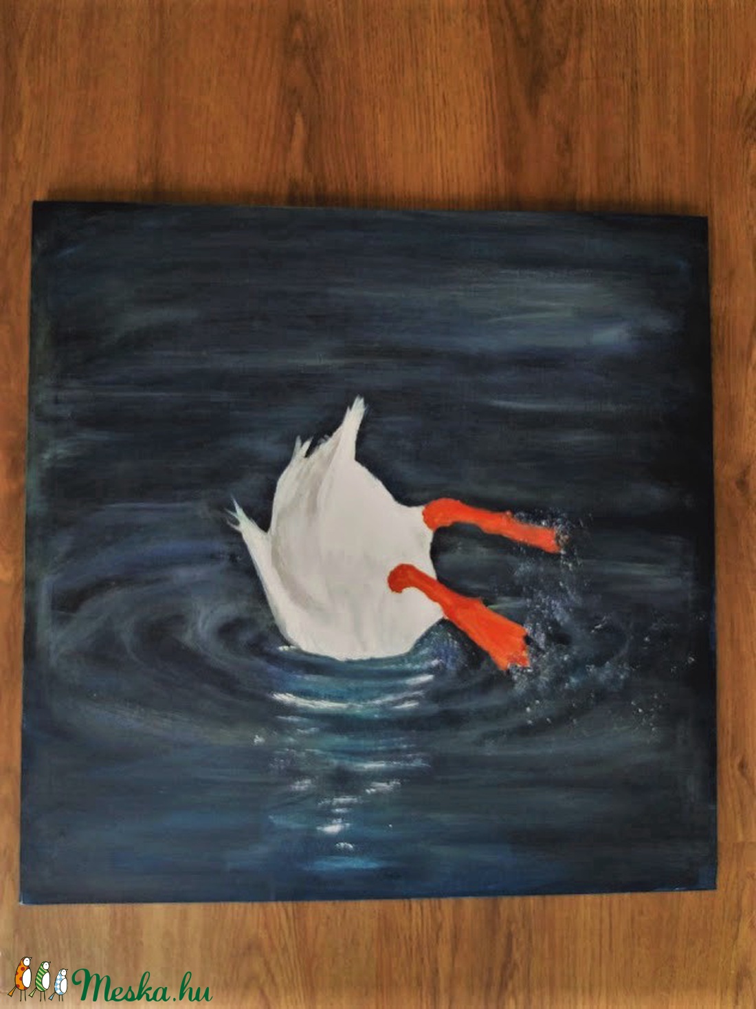 Foglalva! Kacsa festmény 50 x 50 cm - művészet - festmény - akril - Meska.hu Foglalva! Kacsa festmény 50 x 50 cm - művészet - festmény - akril - Meska.hu
