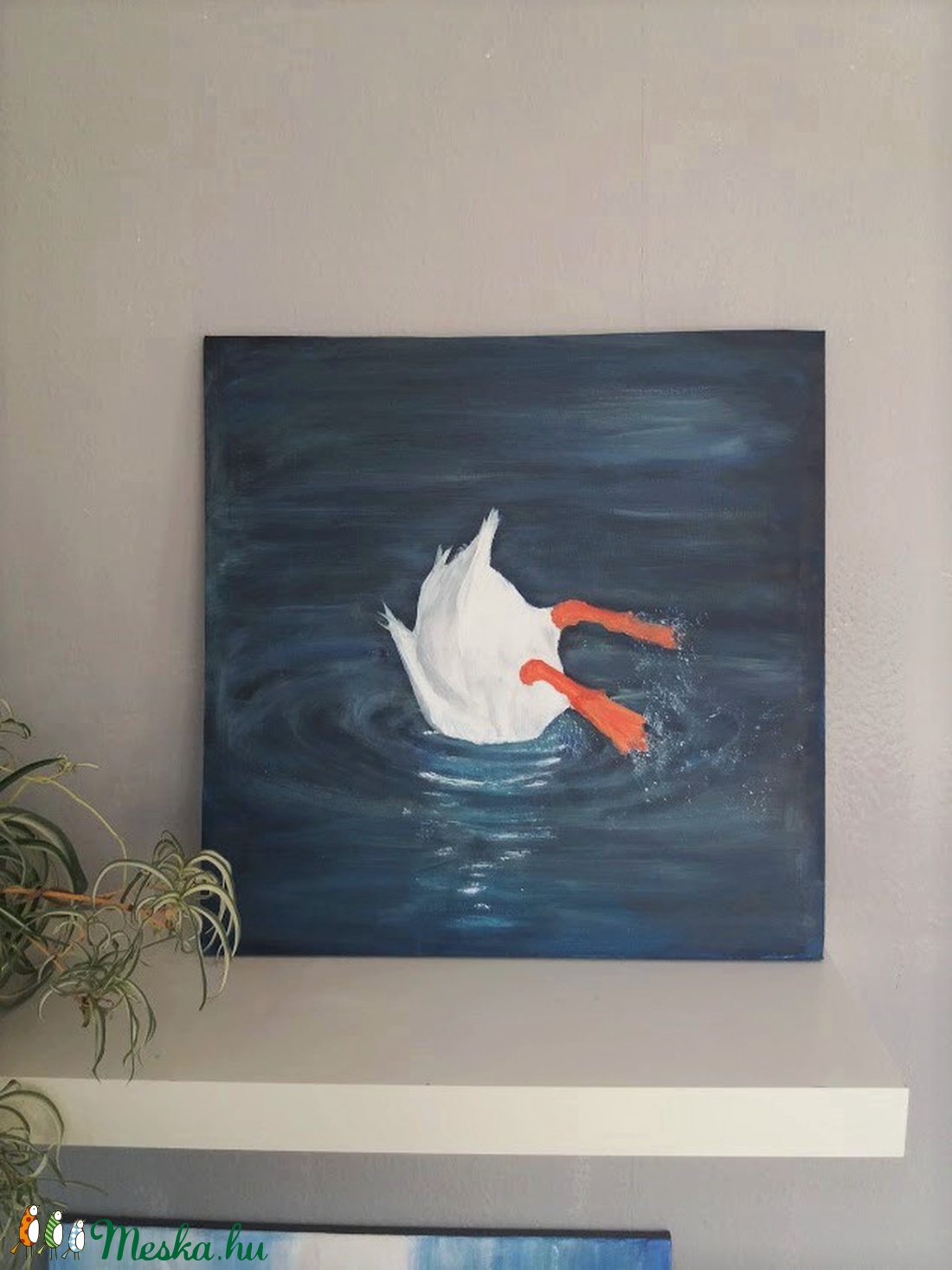 Foglalva! Kacsa festmény 50 x 50 cm - művészet - festmény - akril - Meska.hu Foglalva! Kacsa festmény 50 x 50 cm - művészet - festmény - akril - Meska.hu