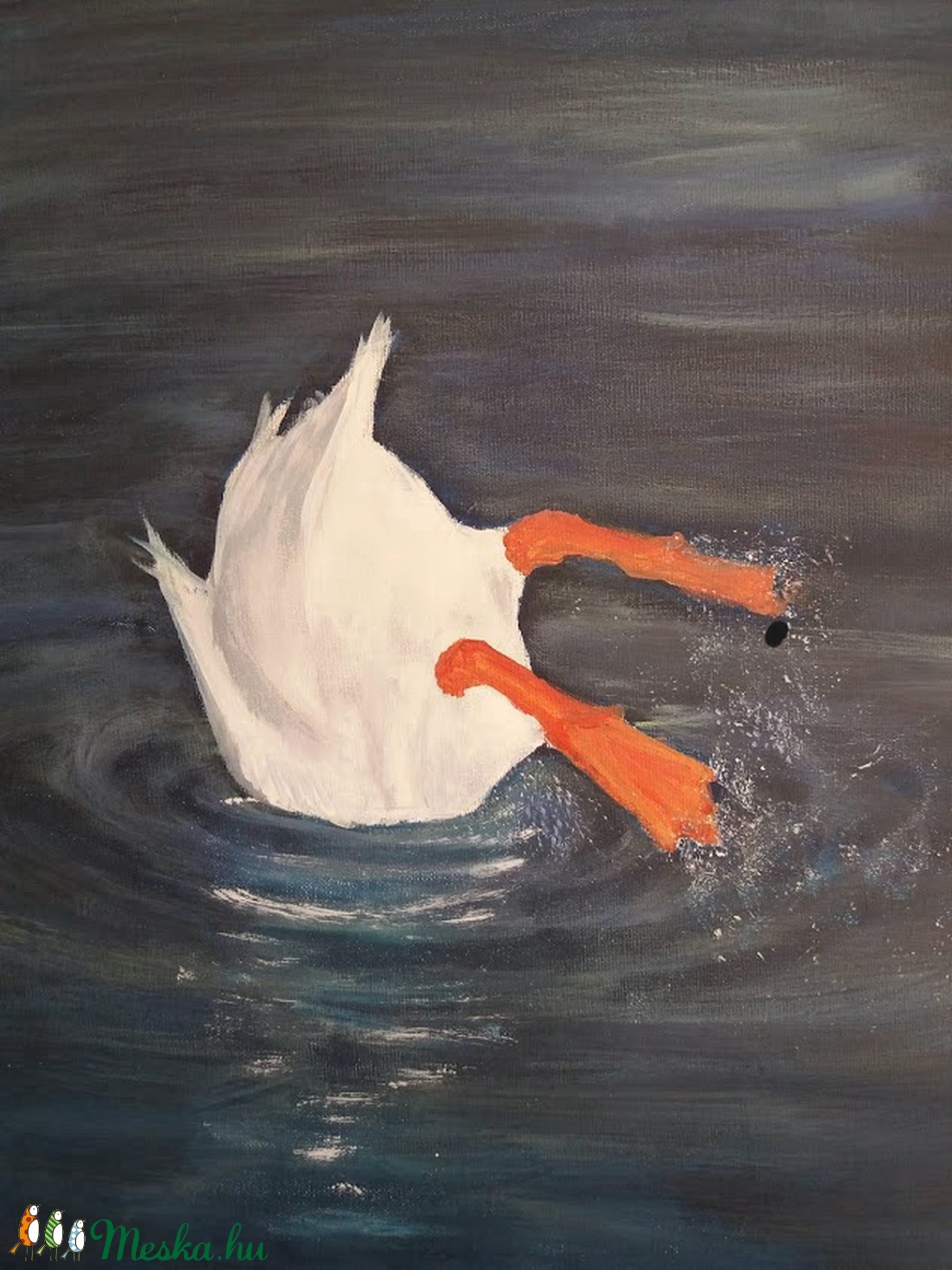 Foglalva! Kacsa festmény 50 x 50 cm - művészet - festmény - akril - Meska.hu Foglalva! Kacsa festmény 50 x 50 cm - művészet - festmény - akril - Meska.hu