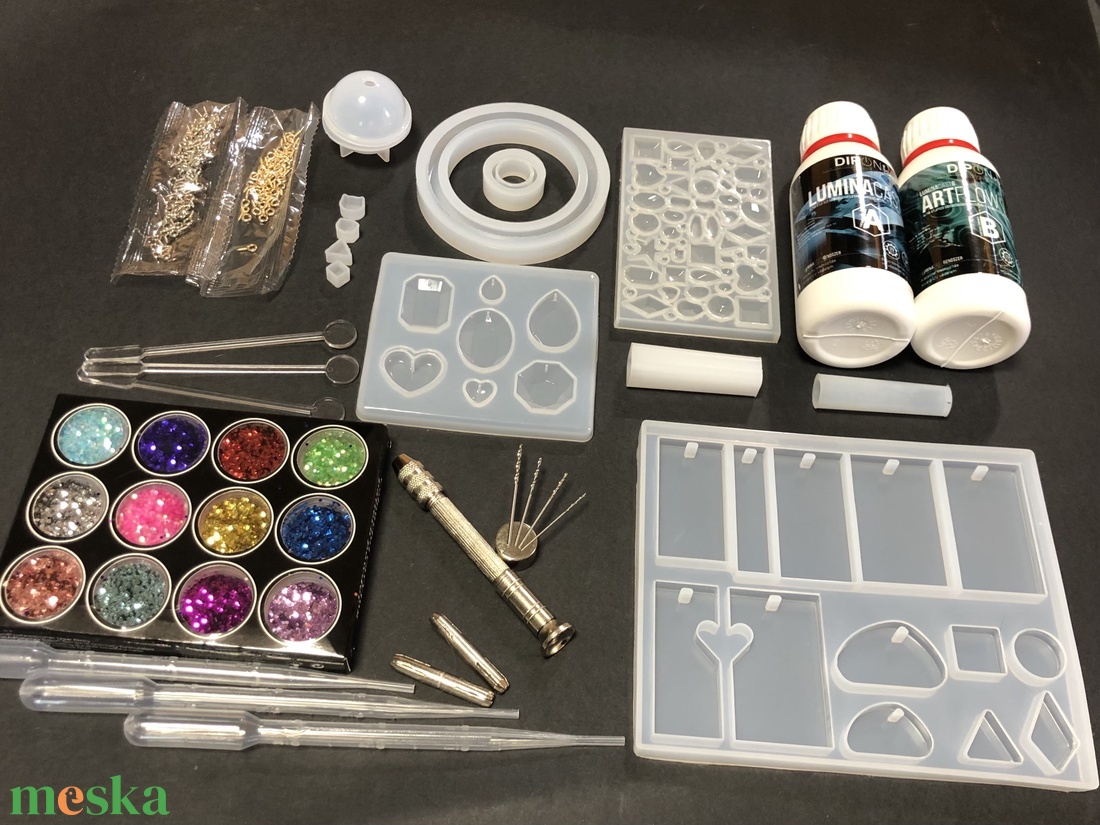 Epoxy  csomag  - diy (csináld magad) - egységcsomag - Meska.hu