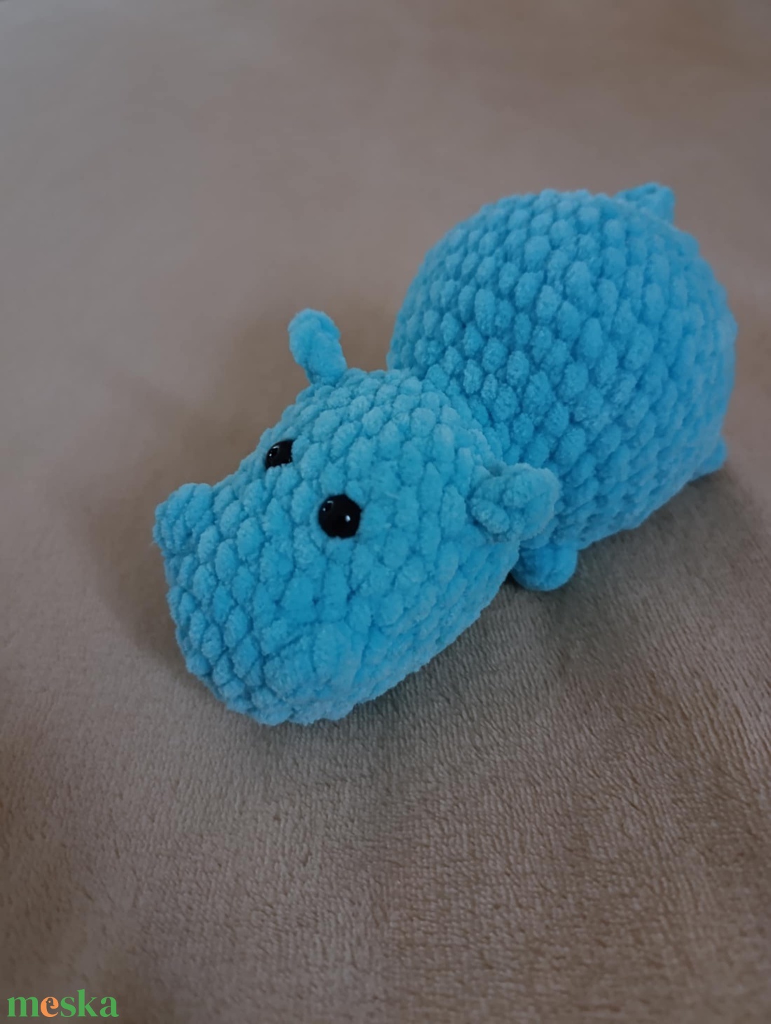 Amigurumi víziló - játék & sport - plüssállat & játékfigura - más figura - Meska.hu Amigurumi víziló - játék & sport - plüssállat & játékfigura - más figura - Meska.hu