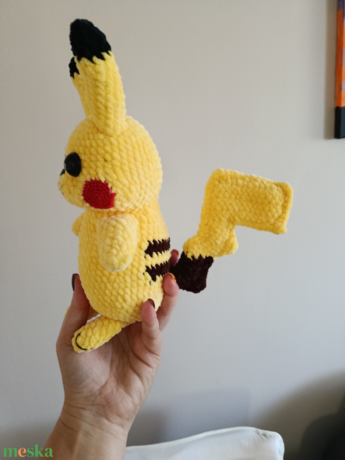 Horgolt Pikachu - játék & sport - plüssállat & játékfigura - más figura - Meska.hu Horgolt Pikachu - játék & sport - plüssállat & játékfigura - más figura - Meska.hu