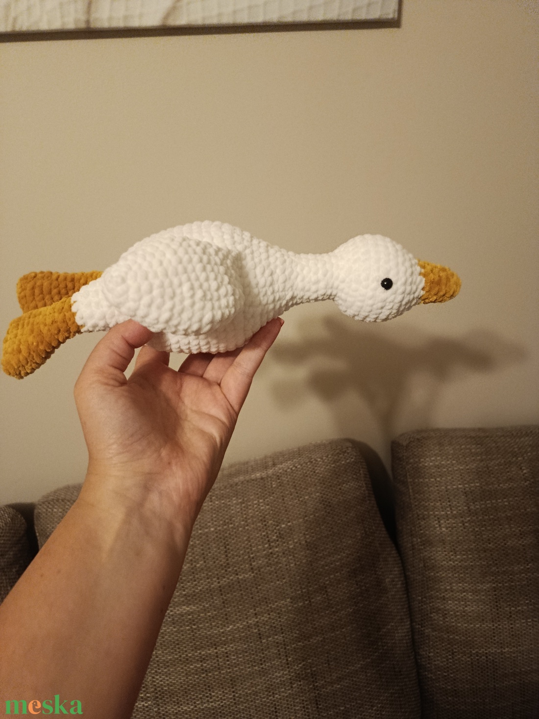 horgolt liba - játék & sport - plüssállat & játékfigura - más figura - Meska.hu