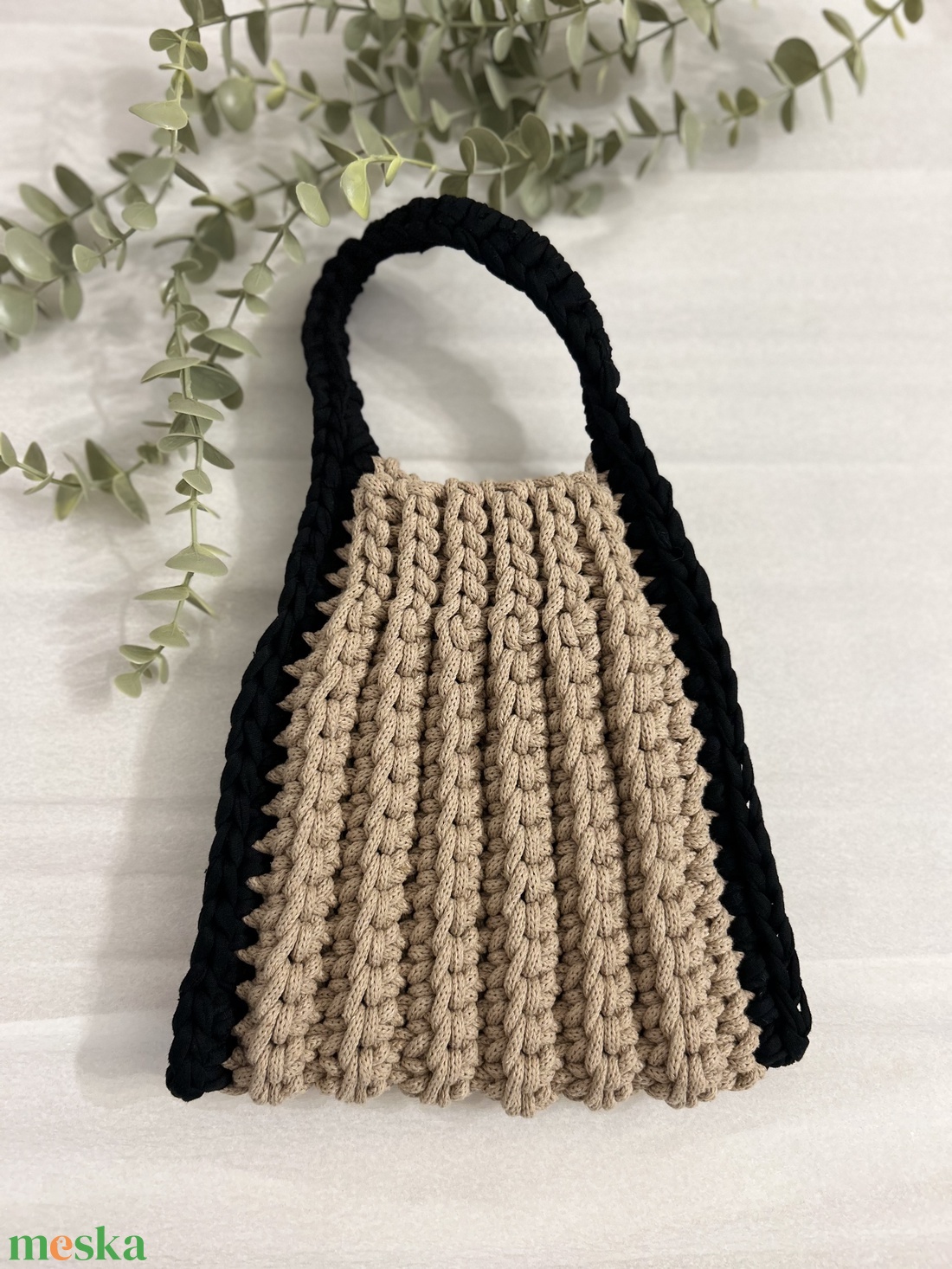 Horgolt Táska  - táska & tok - kézitáska & válltáska - alkalmi táska - Meska.hu