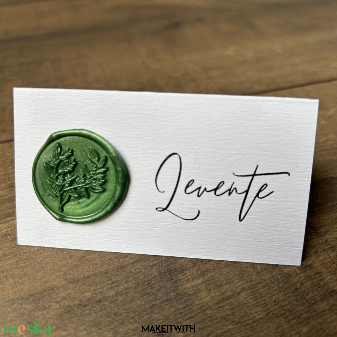 Sátorhajtott ültetőkártya pecséttel - esküvő - meghívó & kártya - ültetési rend - Meska.hu Sátorhajtott ültetőkártya pecséttel - esküvő - meghívó & kártya - ültetési rend - Meska.hu