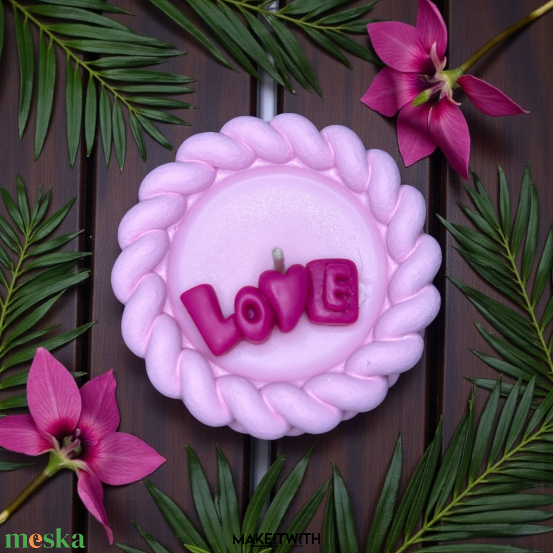 Sweet Love � kerámia gyertya - otthon & életmód - gyertya, illat, aroma - gyertya - Meska.hu