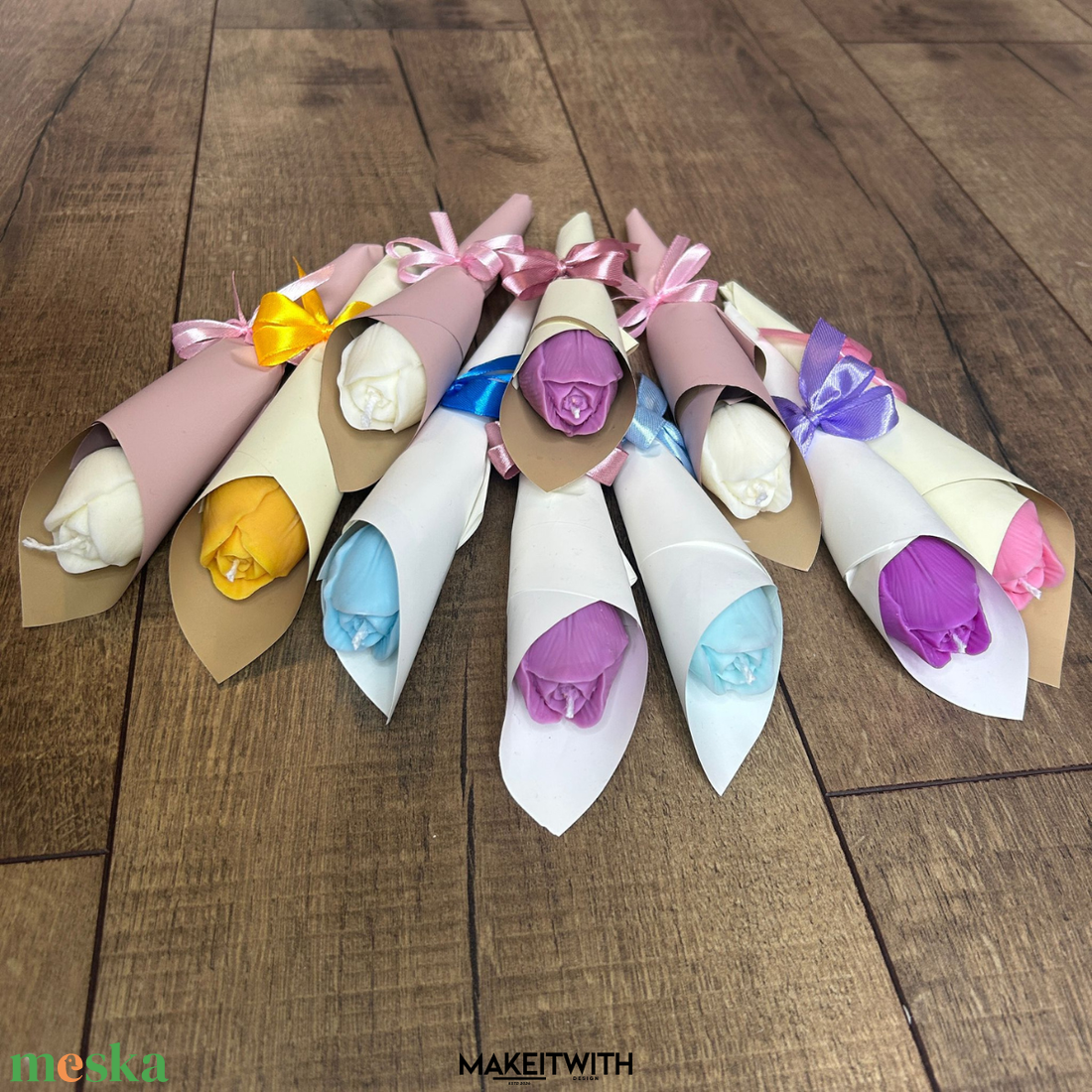 Tulipán Harmónia - otthon & életmód - gyertya, illat, aroma - illatviasz - Meska.hu