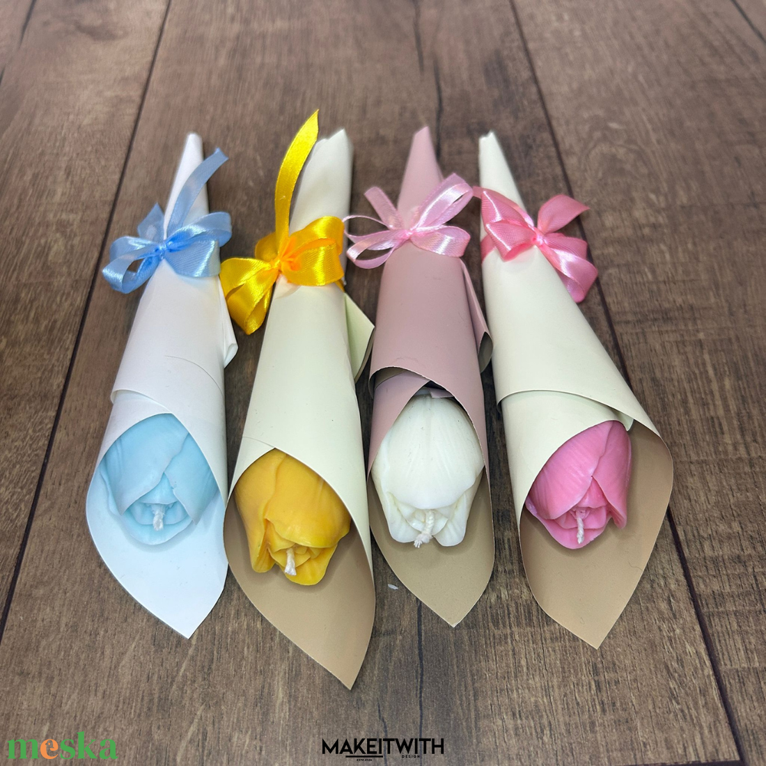 Tulipán Harmónia - otthon & életmód - gyertya, illat, aroma - illatviasz - Meska.hu