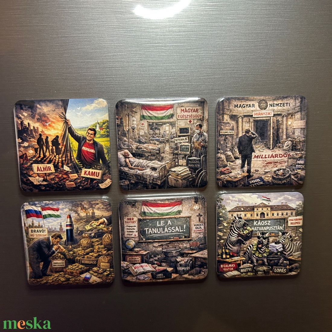 NERváltás - hűtőre hazudva - otthon & életmód - konyhafelszerelés, tálalás - konyhai dekoráció - hűtőmágnes - Meska.hu