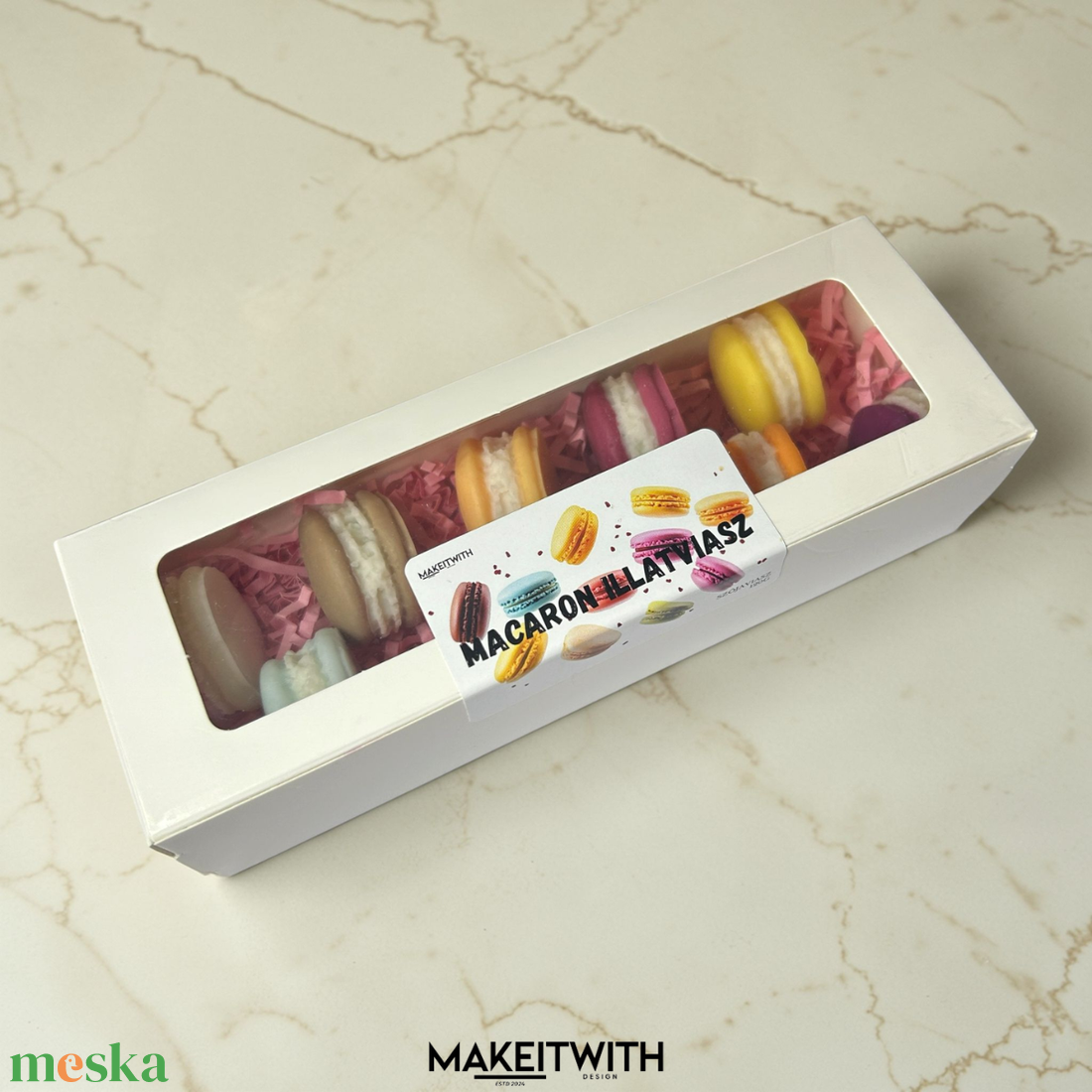 Macaron illatviasz (10db) - otthon & életmód - gyertya, illat, aroma - illatviasz - Meska.hu