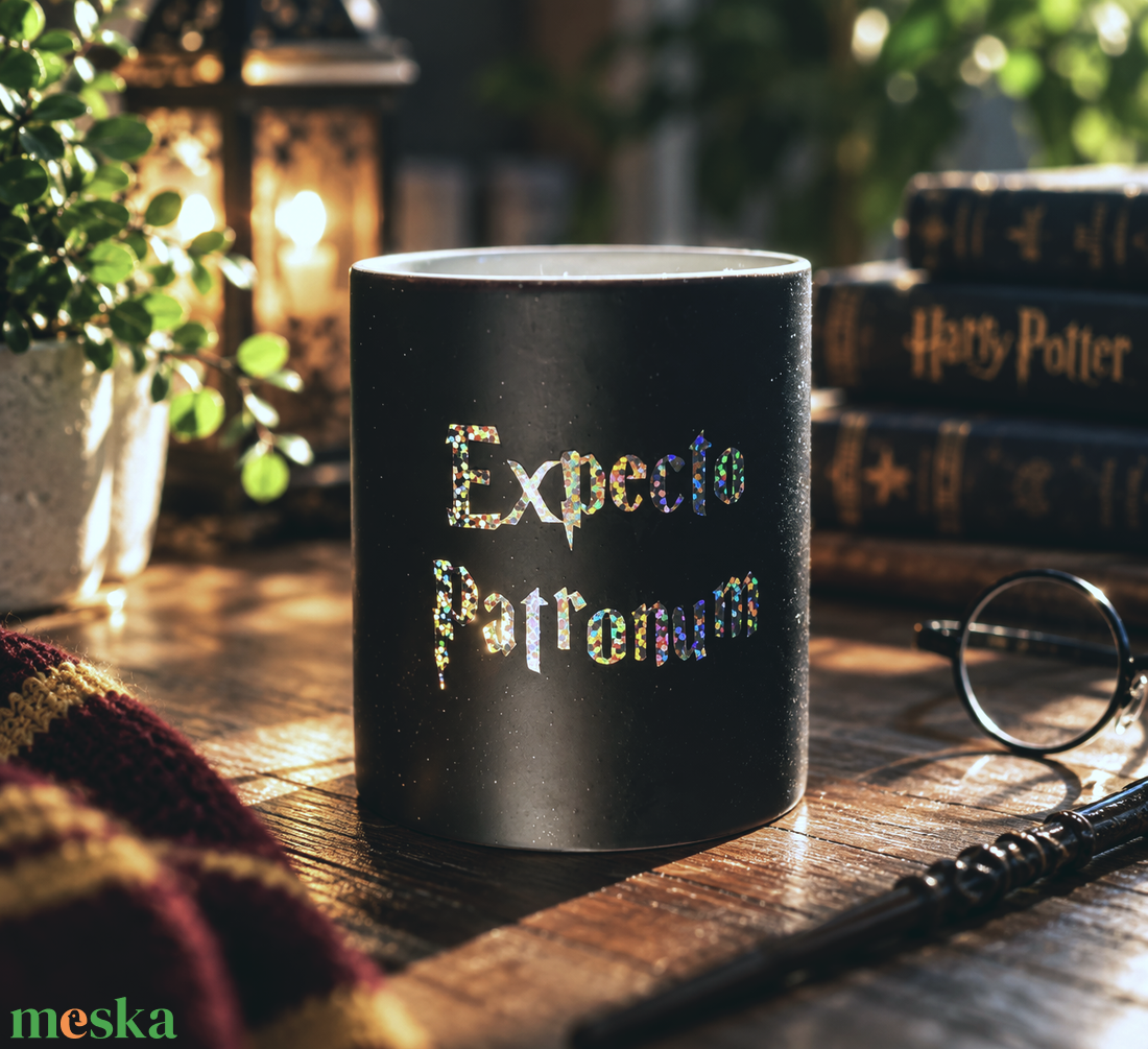  Harry Potter hőre változó varázsbögre � Expecto Patronum �� - otthon & életmód - konyhafelszerelés, tálalás - tálalás - bögre & csésze - Meska.hu