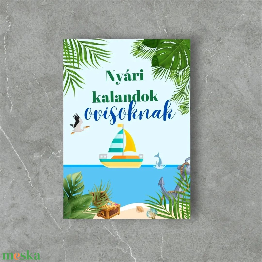 Vakáció foglalkoztató füzet ovisoknak - művészet - grafika & illusztráció - digitális - Meska.hu
