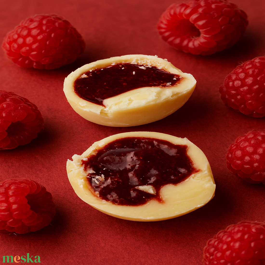 Angyal csókja bonbon (6 szemes) - élelmiszer - édesség - kézműves csokoládé - Meska.hu