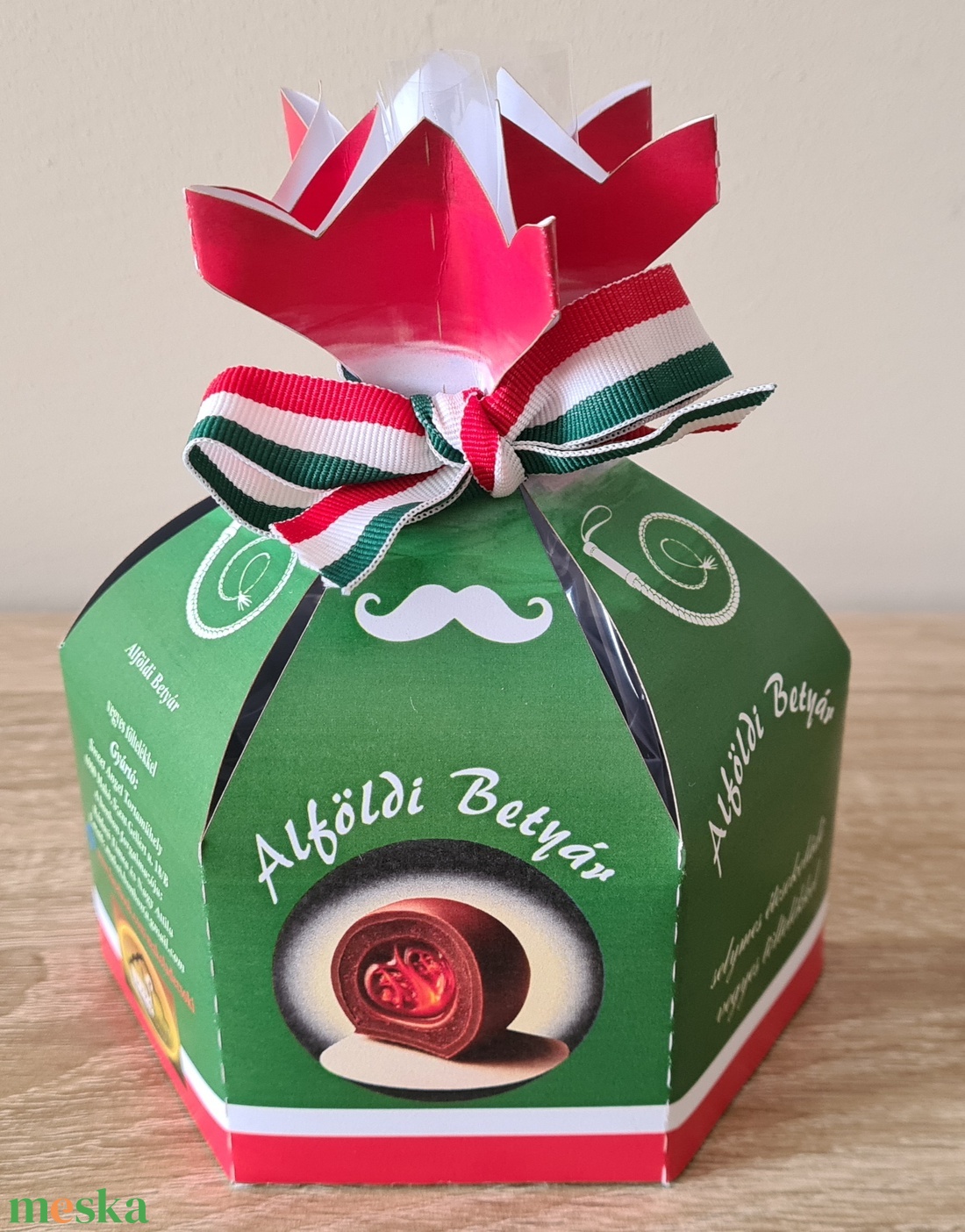 Alföldi betyár bonbon válogatás (6 szemes) - élelmiszer - édesség - kézműves csokoládé - Meska.hu