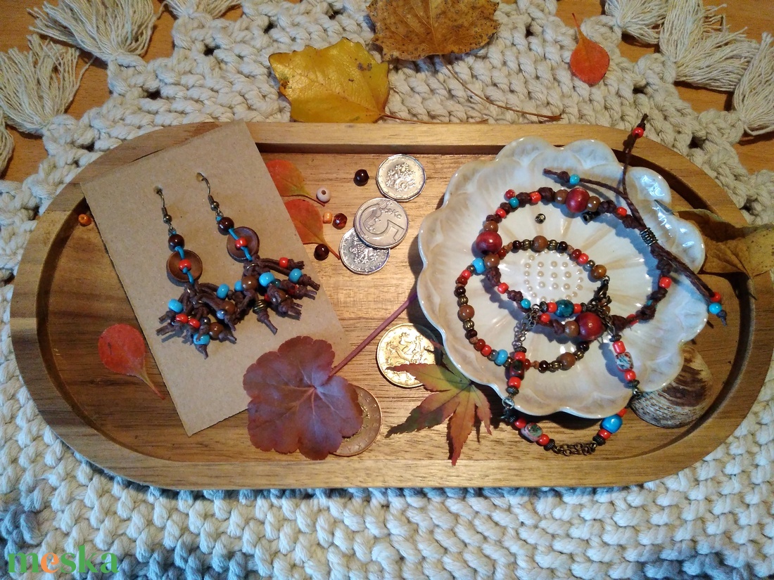 Mangkwan Wrath fülbevaló  - ékszer - fülbevaló - lógó fülbevaló - Meska.hu