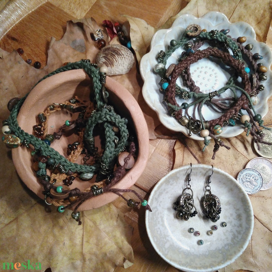 Furiosa fülbevaló  - ékszer - fülbevaló - lógó fülbevaló - Meska.hu