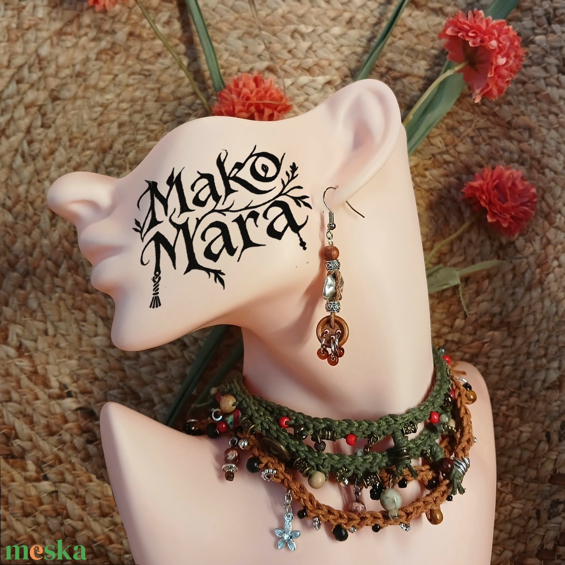 Avar Feast  fülbevaló  - ékszer - fülbevaló - lógó fülbevaló - Meska.hu