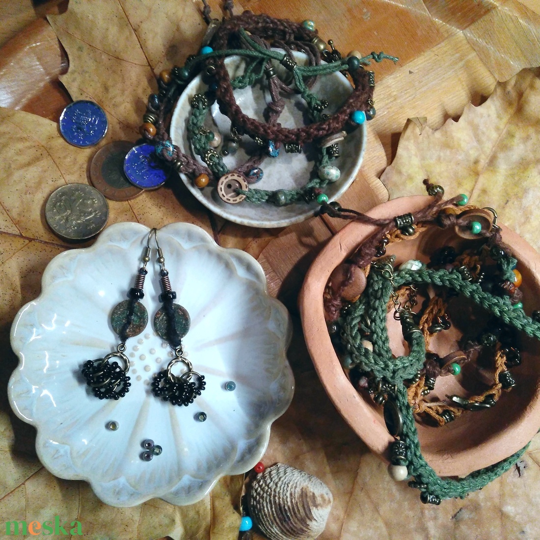 Cintra Sorcery  fülbevaló  - ékszer - fülbevaló - lógó fülbevaló - Meska.hu