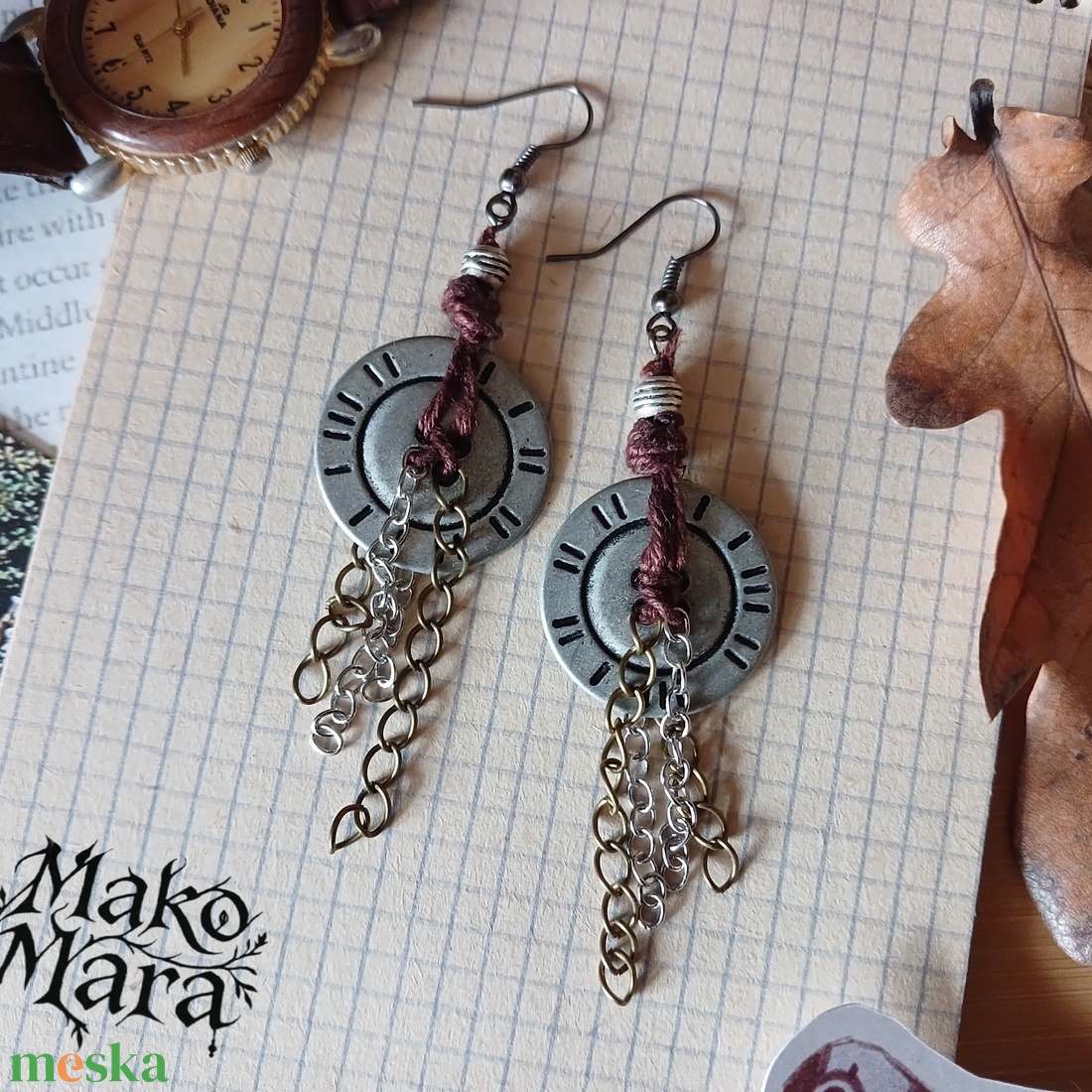 Mad Max Imperator fülbevaló  - ékszer - fülbevaló - lógó fülbevaló - Meska.hu