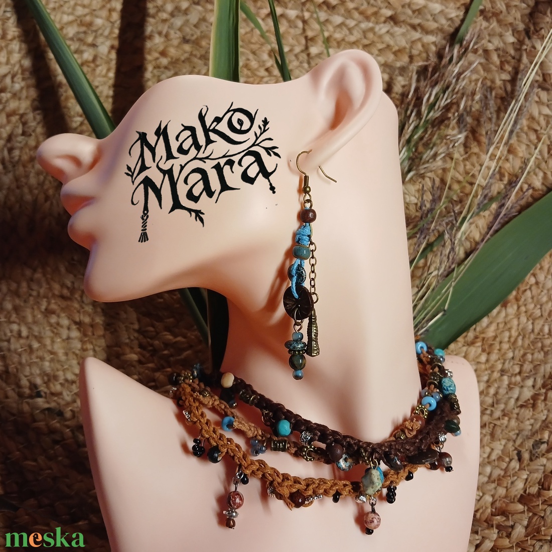 Metkayina Chief fülbevaló  - ékszer - fülbevaló - lógó fülbevaló - Meska.hu