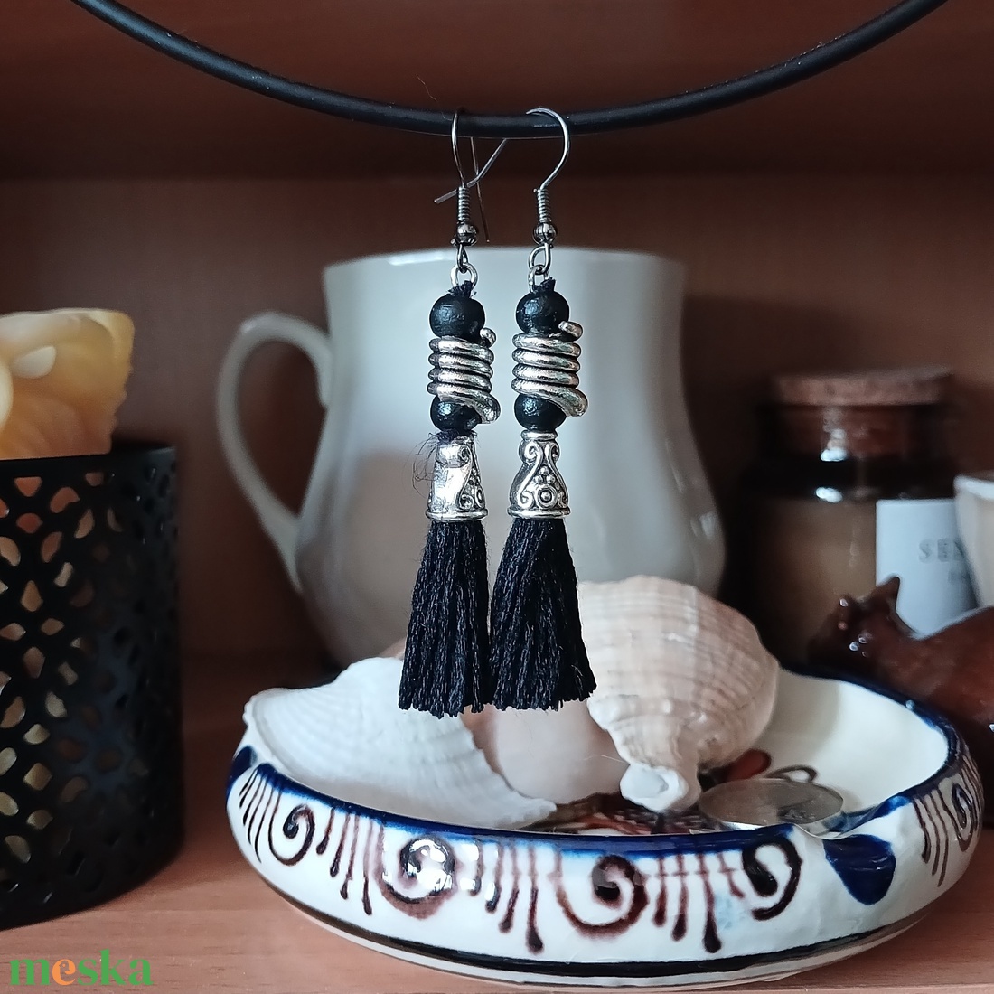 Funky Wednesday fülbevaló  - ékszer - fülbevaló - lógó fülbevaló - Meska.hu