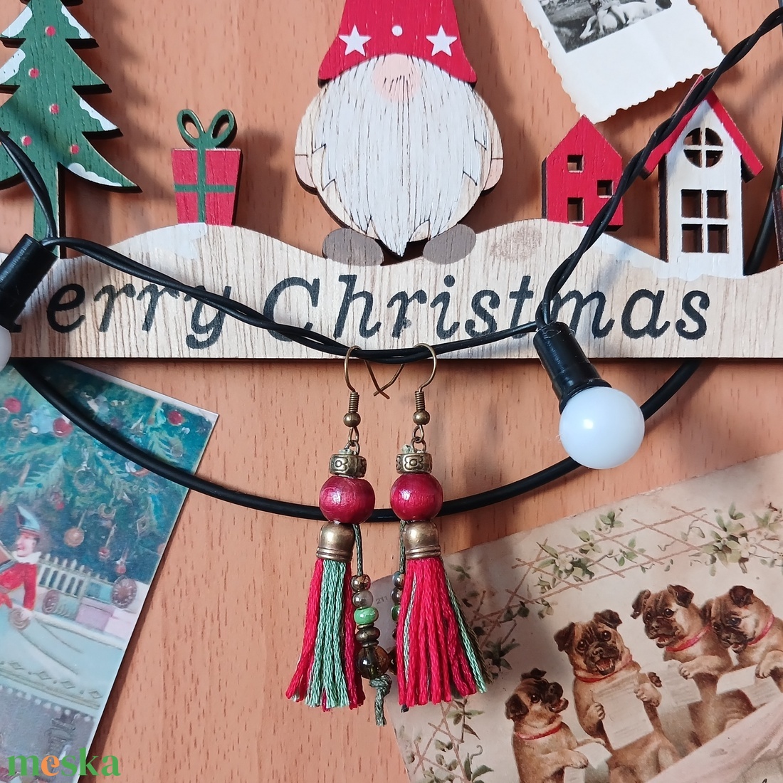 Turul fülbevaló  - ékszer - fülbevaló - lógó fülbevaló - Meska.hu