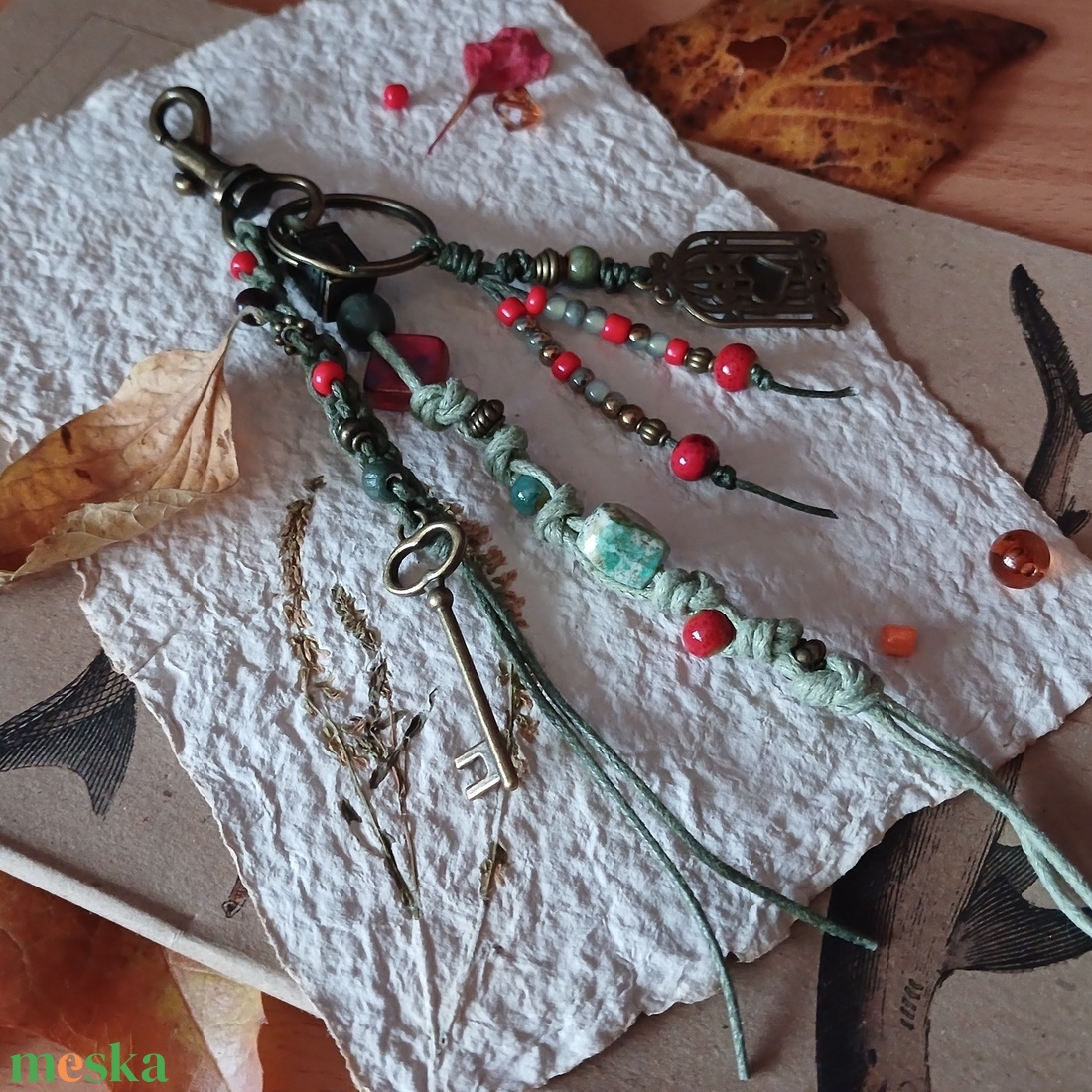 Lothlórien kulcstartó és táskadísz - táska & tok - kulcstartó & táskadísz - kulcstartó - Meska.hu