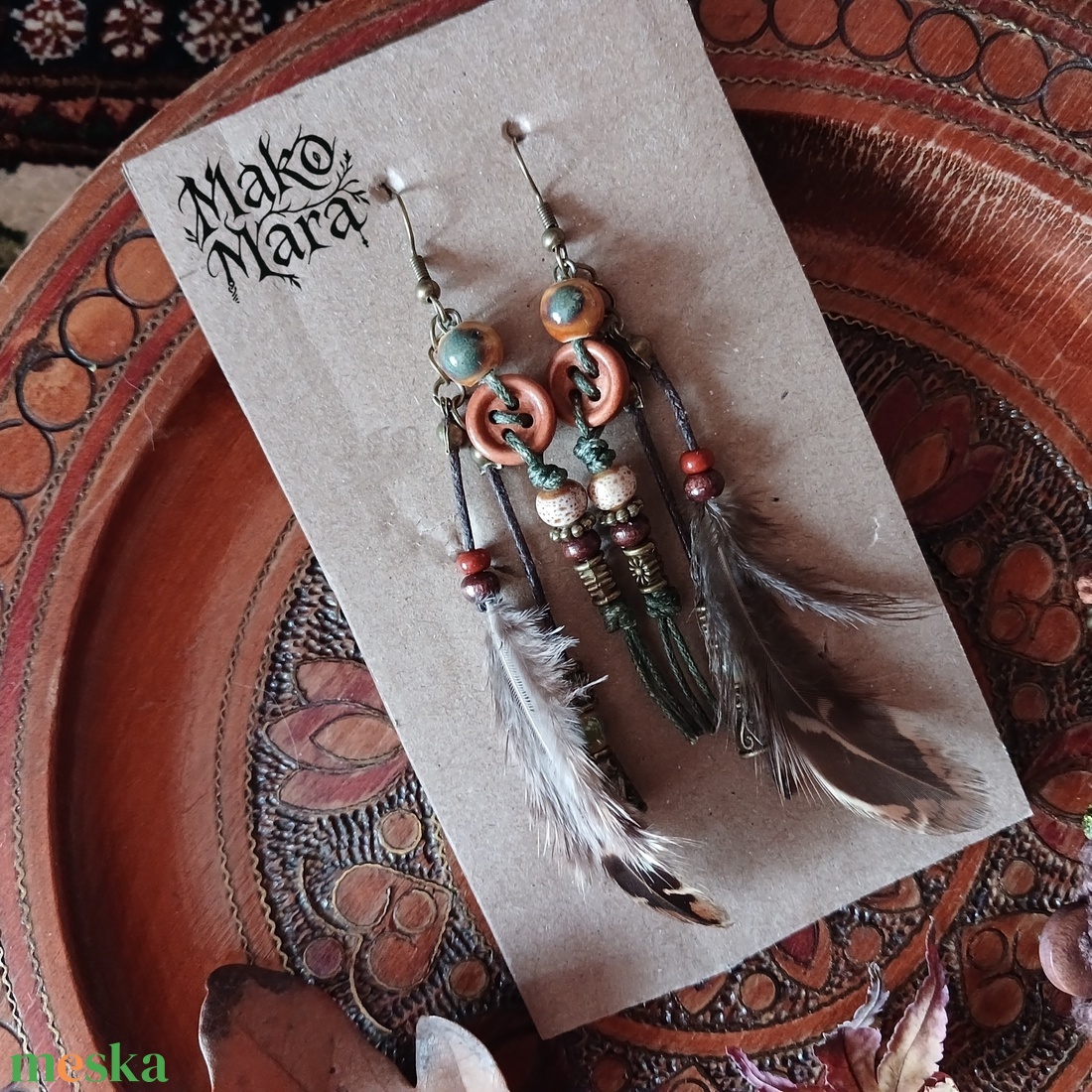 Ikran Rider fülbevaló - ékszer - fülbevaló - lógó fülbevaló - Meska.hu