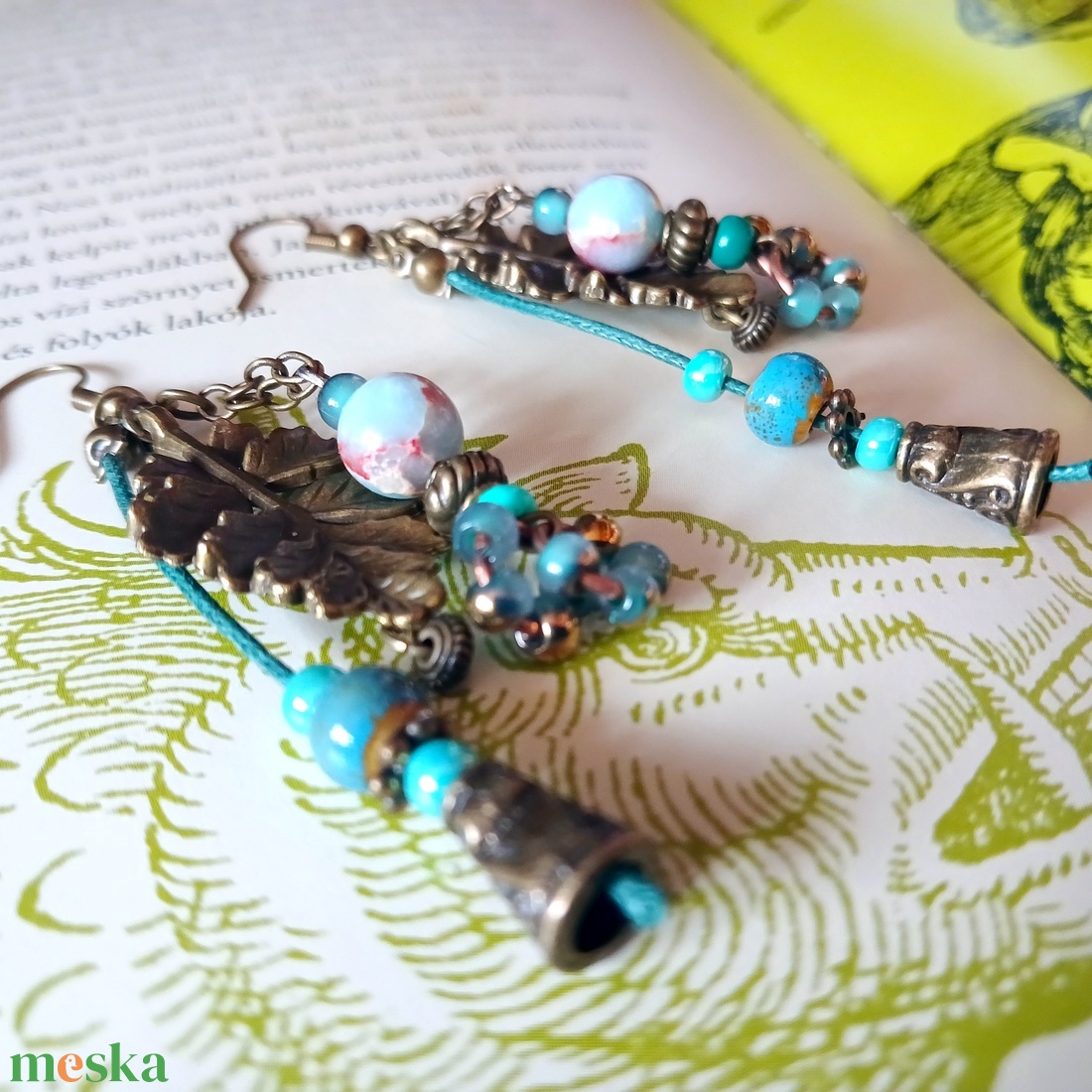 Tölgypajzsos szett - ékszer - ékszerszett - Meska.hu