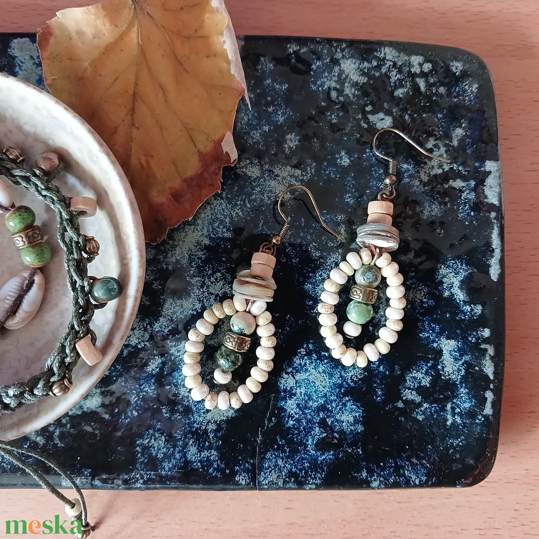 Wakanda Chic fülbevaló  - ékszer - fülbevaló - lógó fülbevaló - Meska.hu