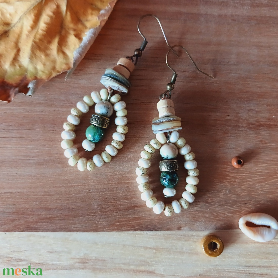 Wakanda Chic fülbevaló  - ékszer - fülbevaló - lógó fülbevaló - Meska.hu