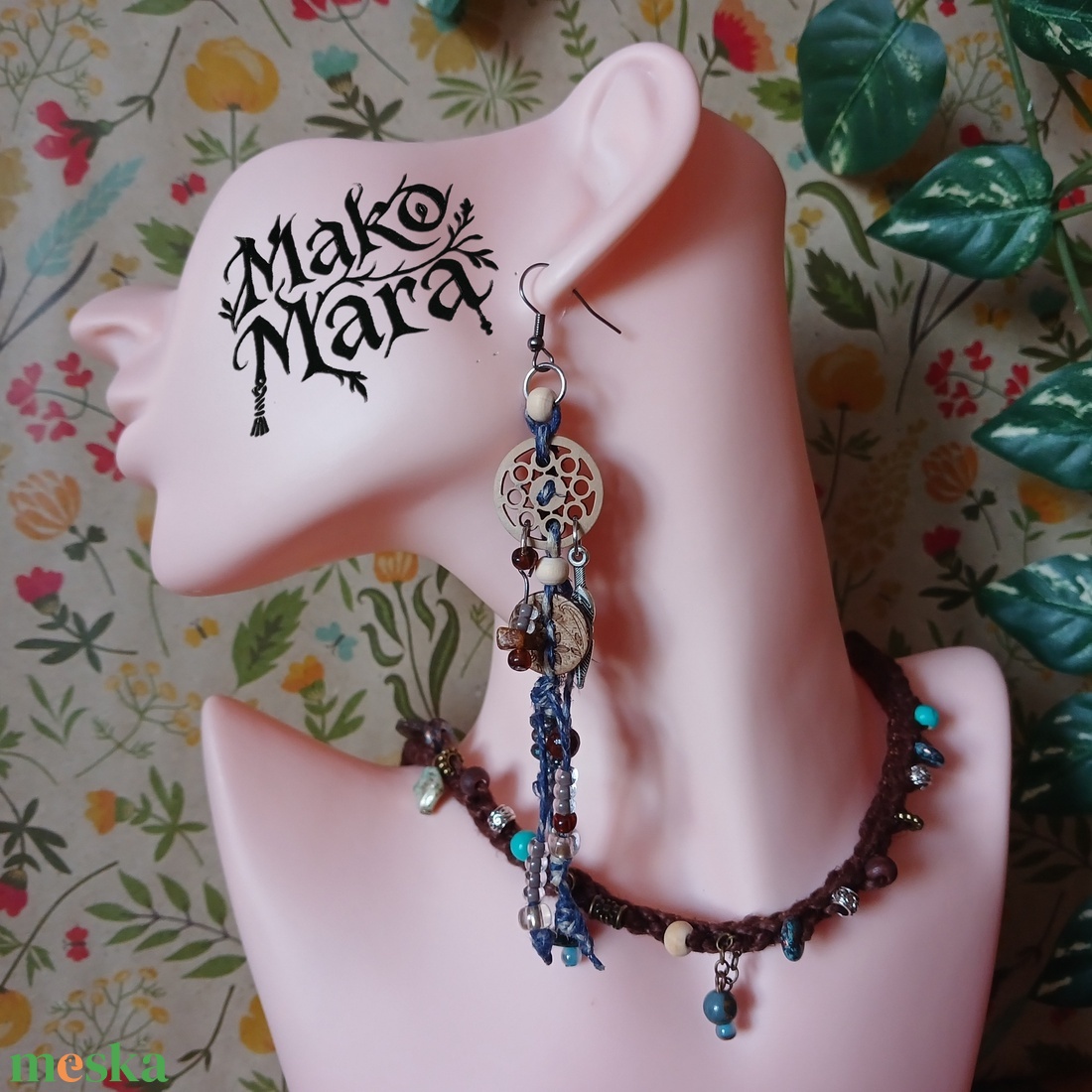 Metkayina Vines  fülbevaló  - ékszer - fülbevaló - lógó fülbevaló - Meska.hu