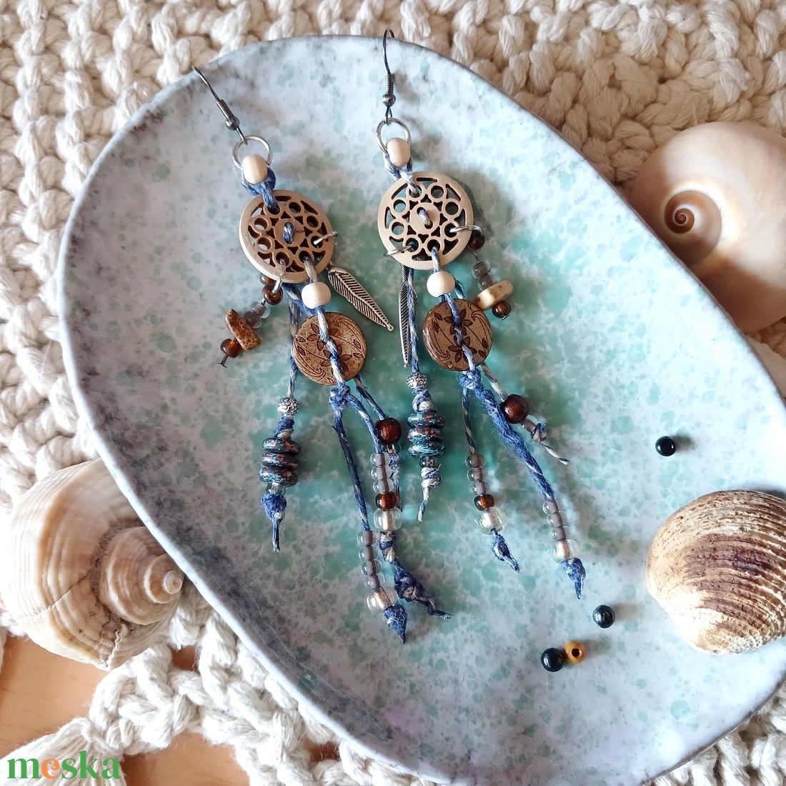 Metkayina Vines  fülbevaló  - ékszer - fülbevaló - lógó fülbevaló - Meska.hu