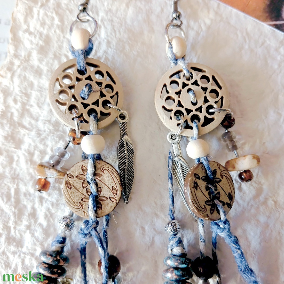 Metkayina Vines  fülbevaló  - ékszer - fülbevaló - lógó fülbevaló - Meska.hu