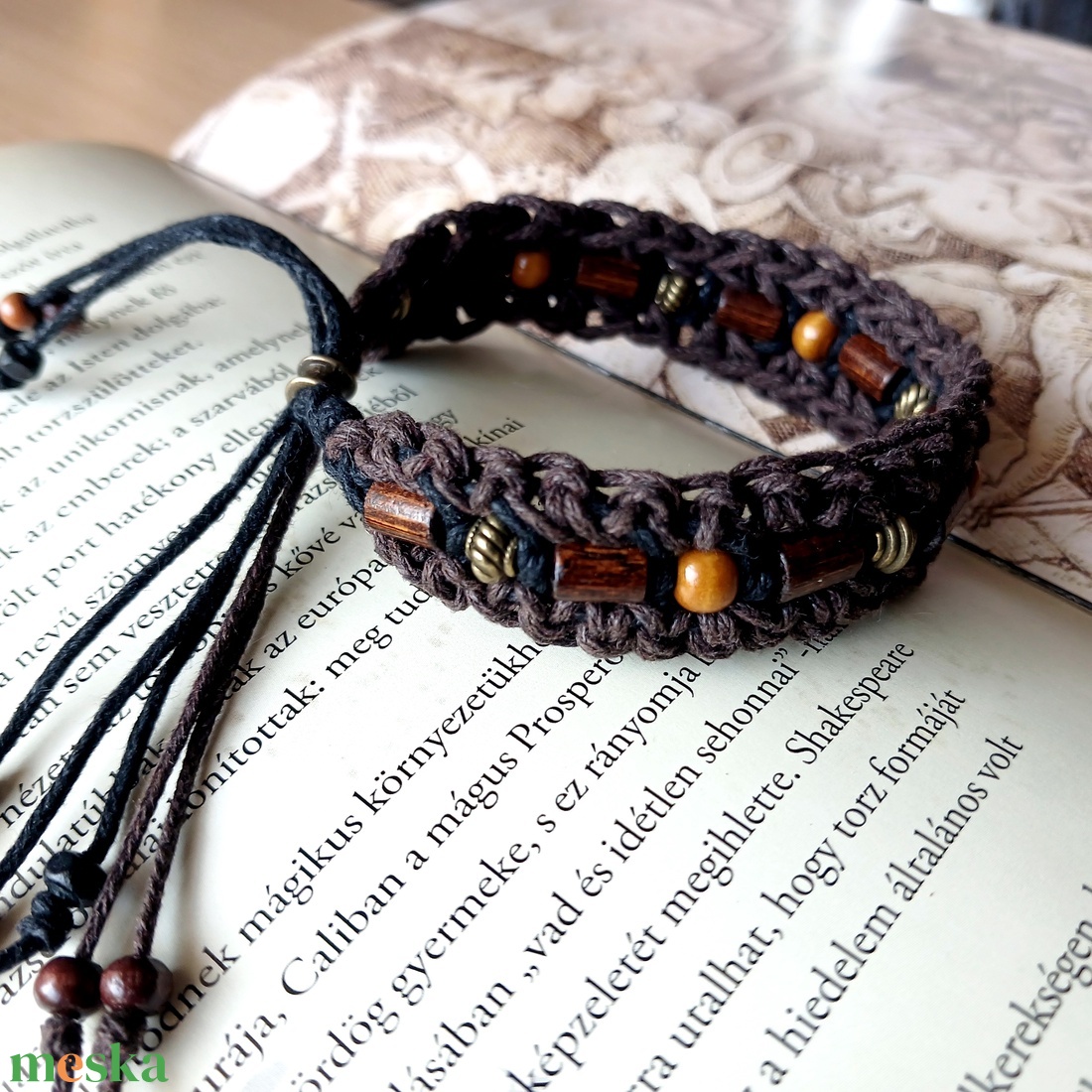 Omatikaya Forest karkötő - ékszer - karkötő - fonott karkötő - Meska.hu