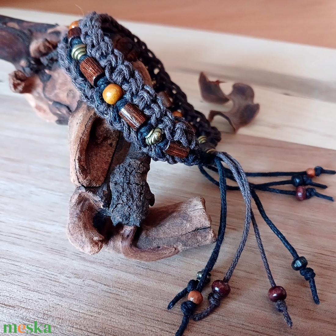 Omatikaya Forest karkötő - ékszer - karkötő - fonott karkötő - Meska.hu