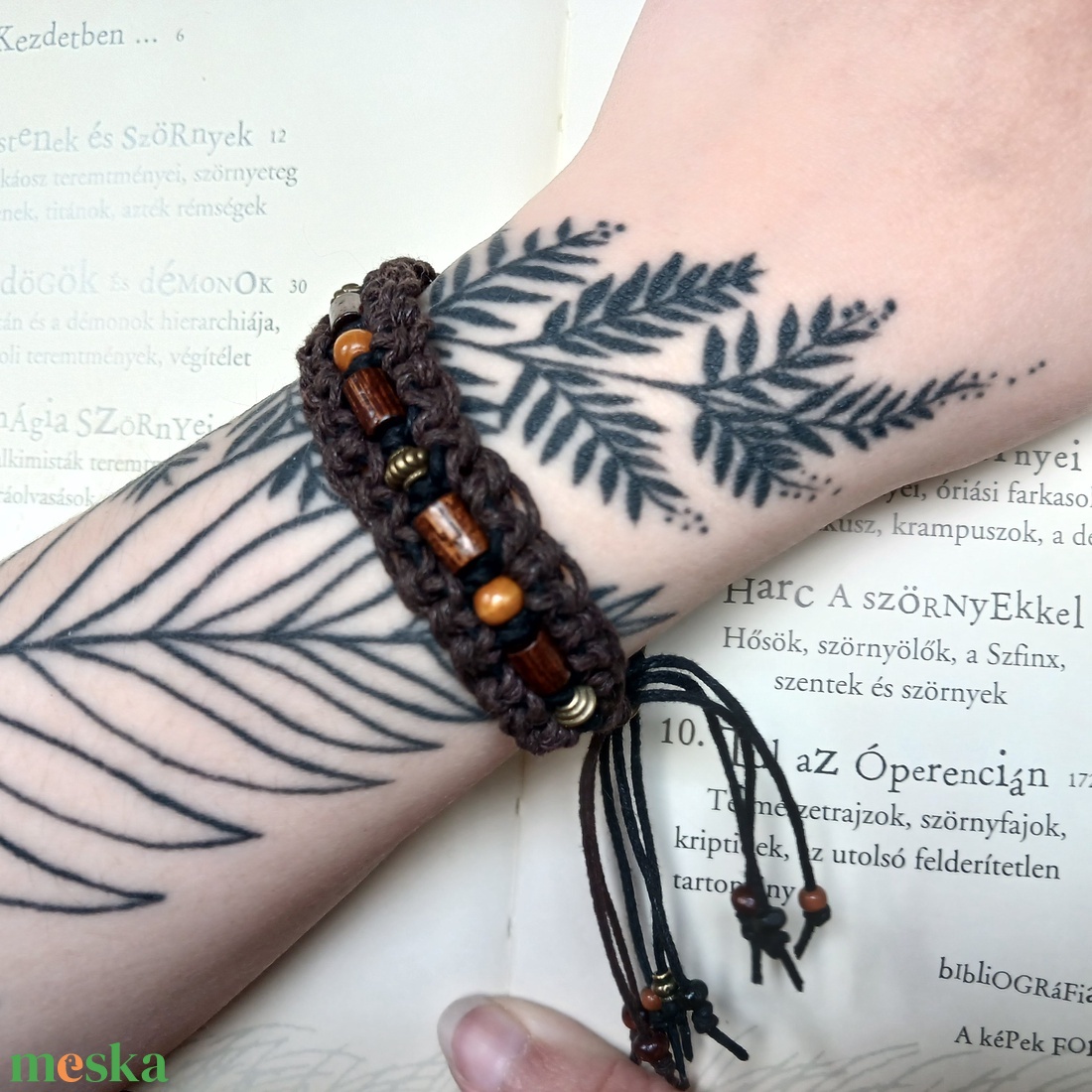 Omatikaya Forest karkötő - ékszer - karkötő - fonott karkötő - Meska.hu