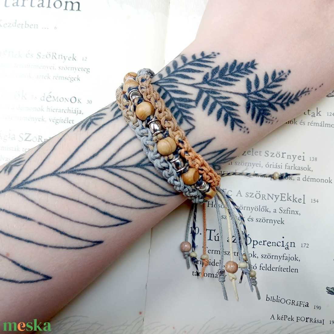 Metkayina Waves karkötő - ékszer - karkötő - fonott karkötő - Meska.hu