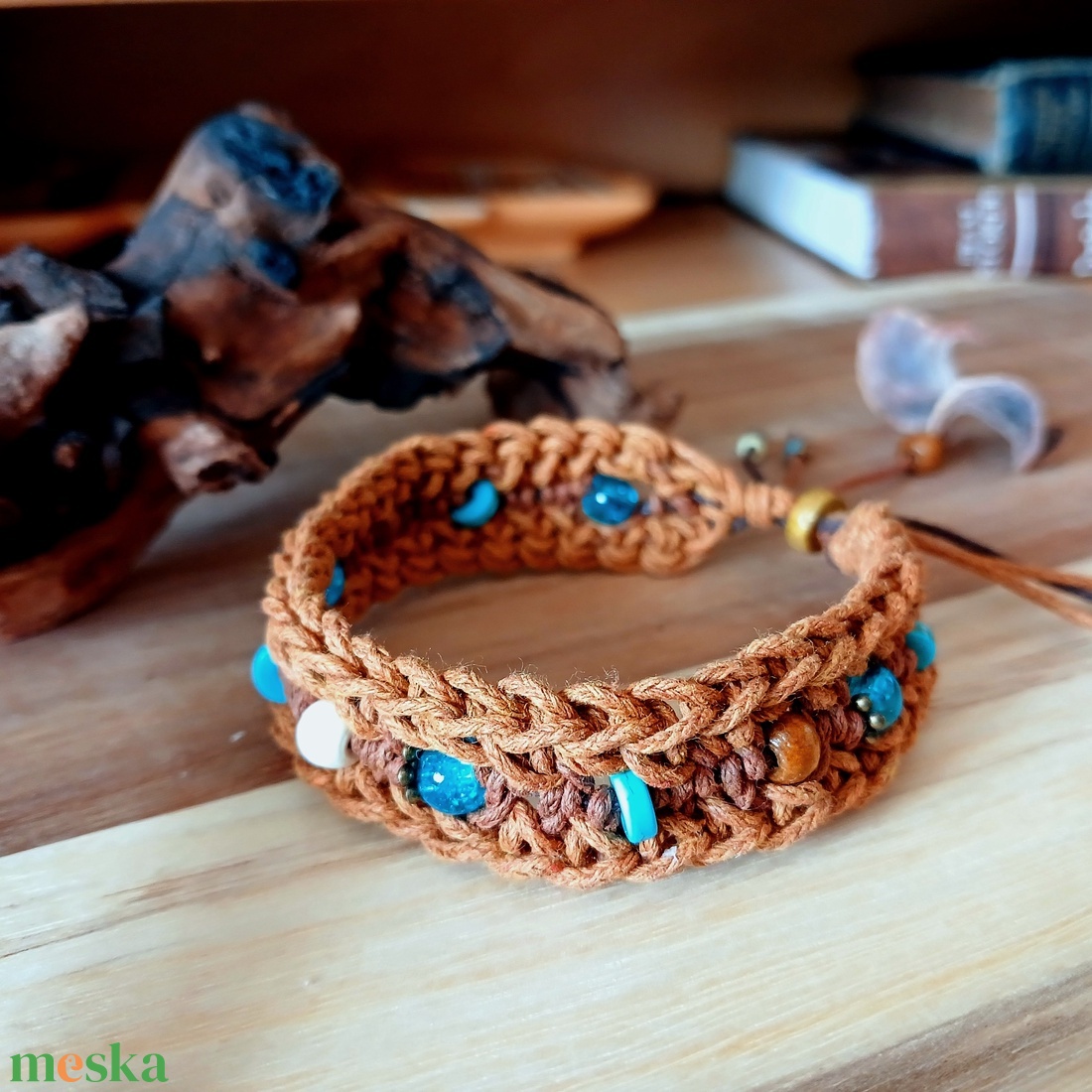Metkayina Earth karkötő - ékszer - karkötő - fonott karkötő - Meska.hu