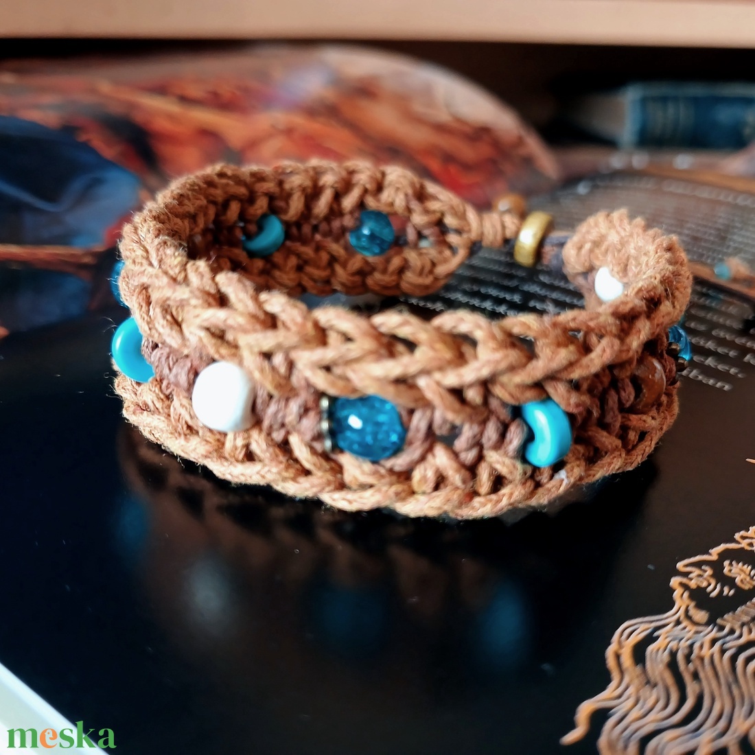 Metkayina Earth karkötő - ékszer - karkötő - fonott karkötő - Meska.hu