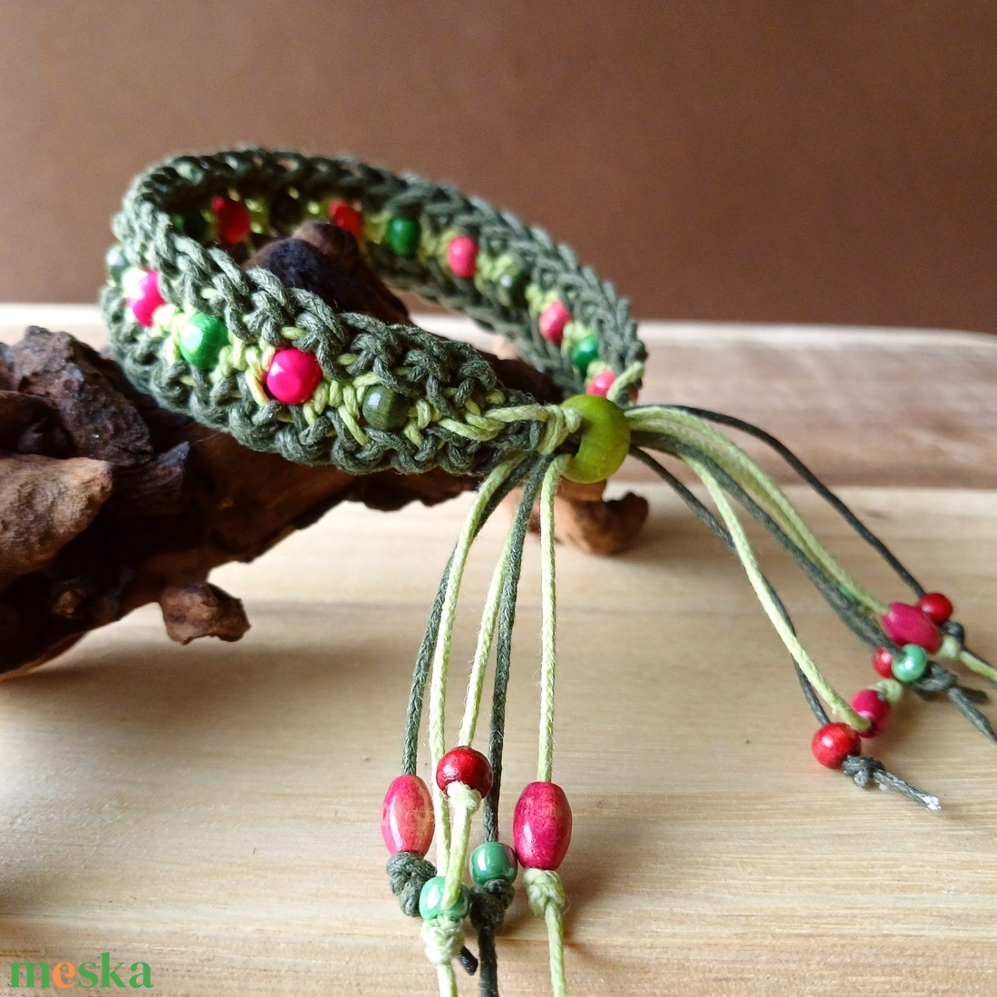 Tulip Cult karkötő - ékszer - karkötő - fonott karkötő - Meska.hu