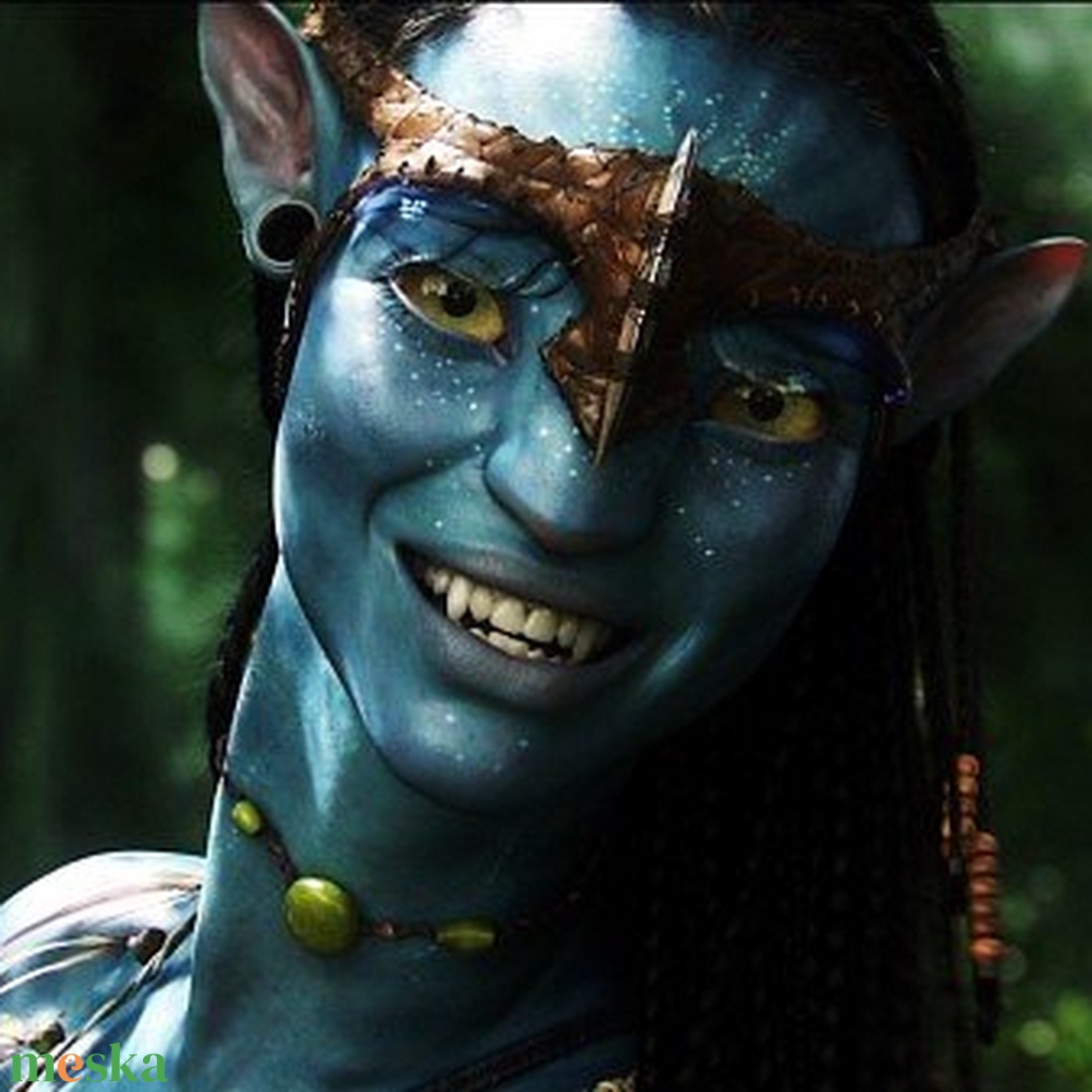 Neytiri karkötő - uniszex törzsi fonott és gyönyös csuklódísz - ékszer - karkötő - fonott karkötő - Meska.hu