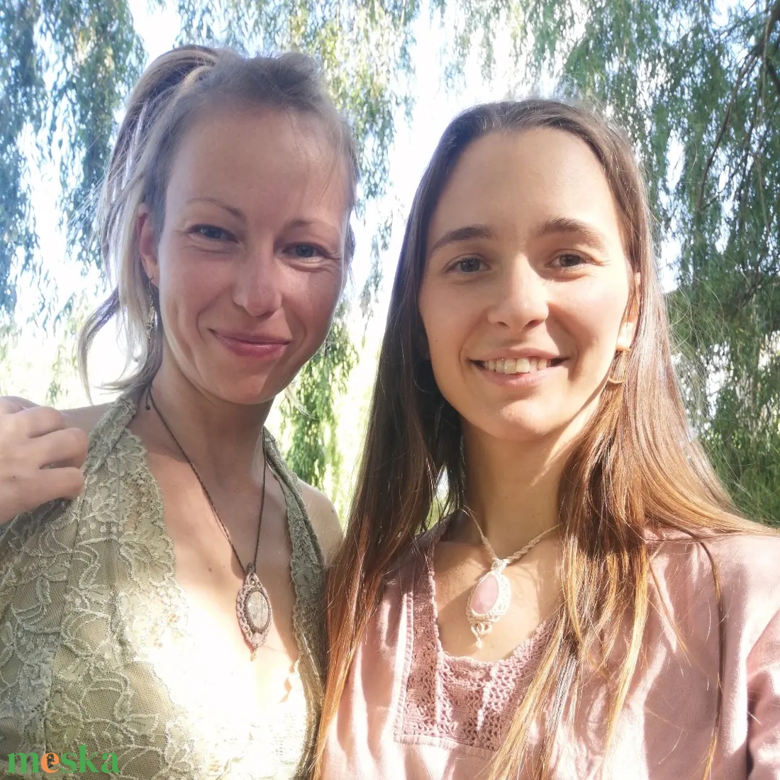 Korall foszilia makramé medál. Ásvány nyaklánc - ékszer - nyaklánc - medálos nyaklánc - Meska.hu Korall foszilia makramé medál. Ásvány nyaklánc - ékszer - nyaklánc - medálos nyaklánc - Meska.hu
