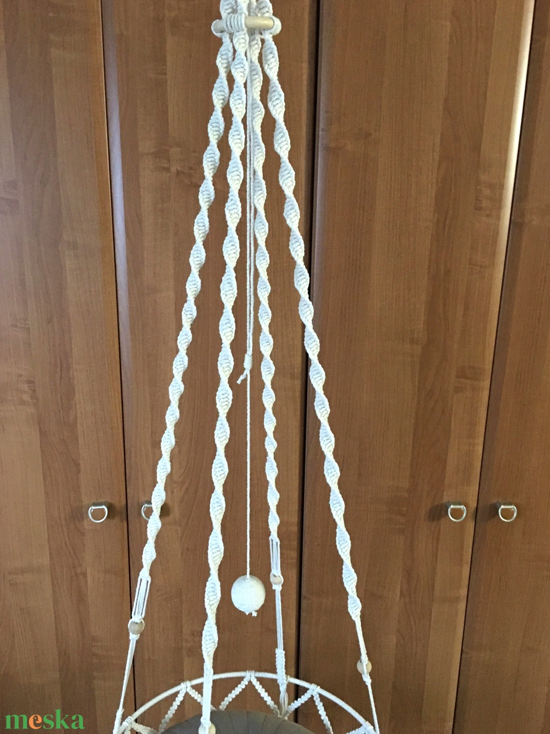 Makramé cicahinta, cicaágy - otthon & életmód - kisállatoknak - cicáknak & macskáknak - Meska.hu