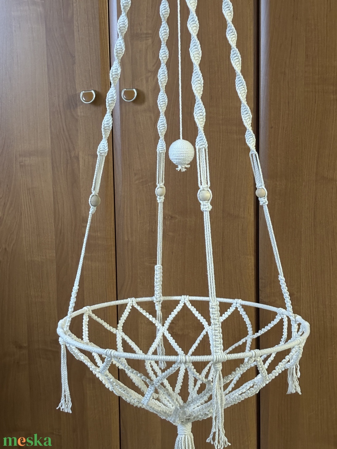 Makramé cicahinta, cicaágy - otthon & életmód - kisállatoknak - cicáknak & macskáknak - Meska.hu