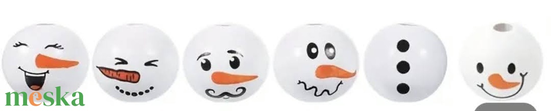 Makramé hóemberes, karácsonyfás kulcstartó, táskadísz - táska & tok - kulcstartó & táskadísz - kulcstartó - Meska.hu